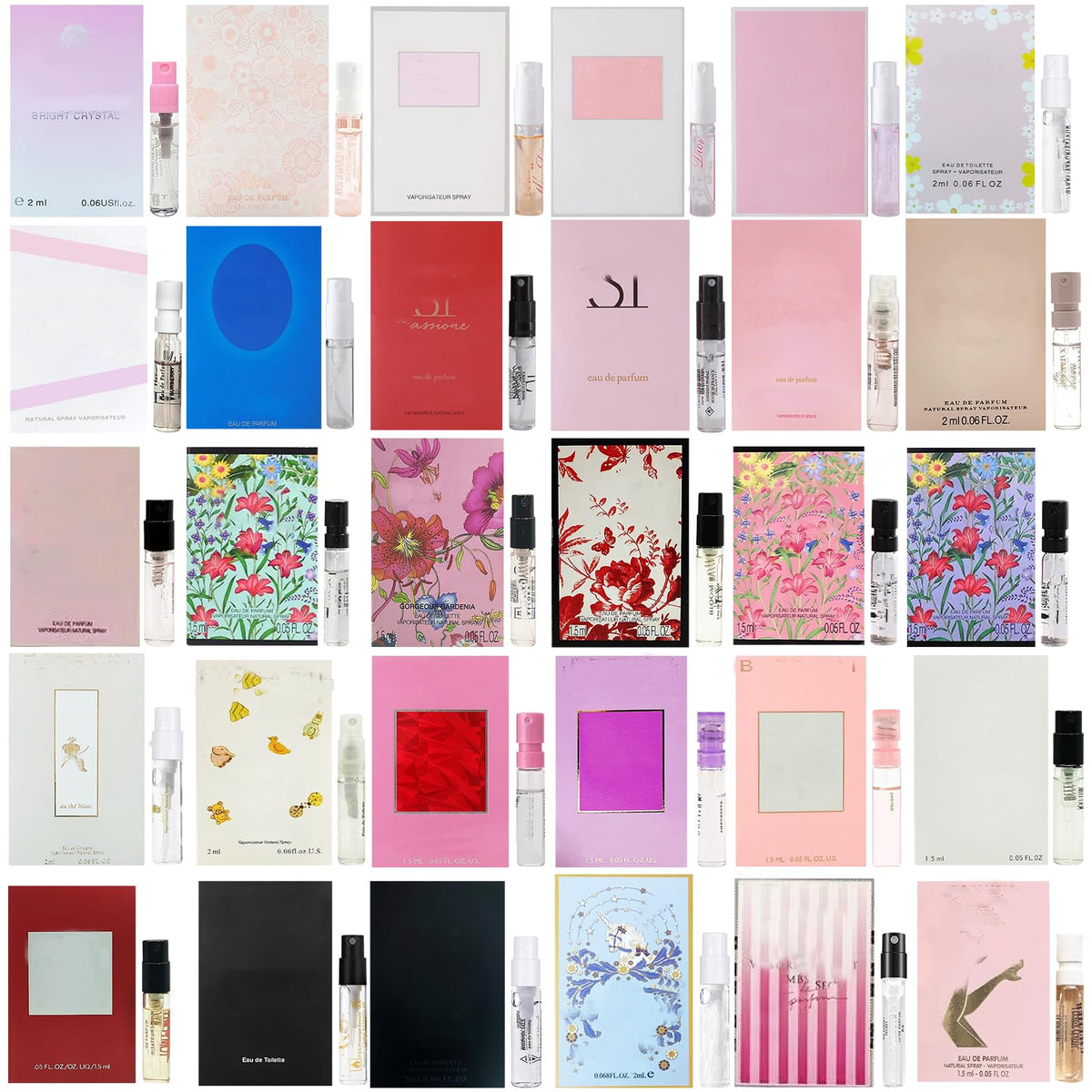 30-Piece Women's Perfume Sampler Set H585363