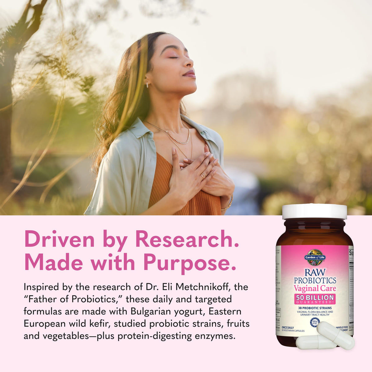 Probiotics Vaginal Care 50 Billion CFU Y6876