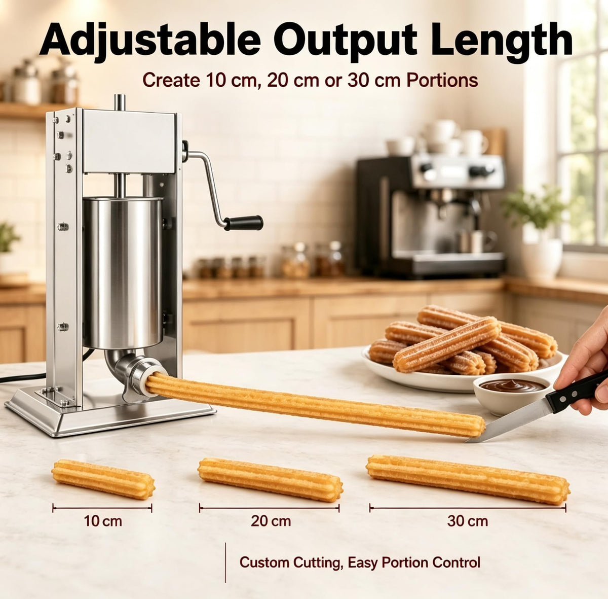 3-in-1 Manual Sausage Stuffer 15LB O8094