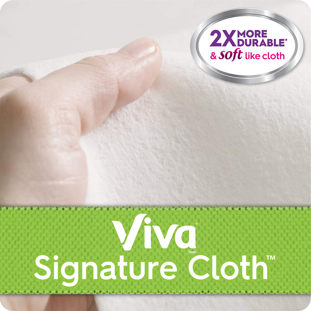 White Paper Towels, 6 Big Rolls J921796