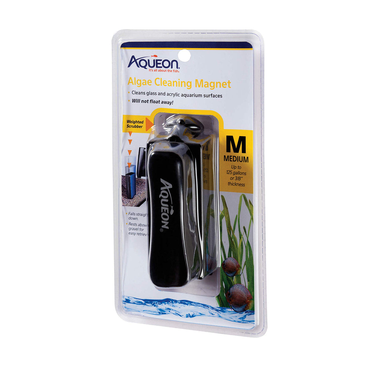 Aquarium Algae Scraper Magnetic Glass Cleaner G837406