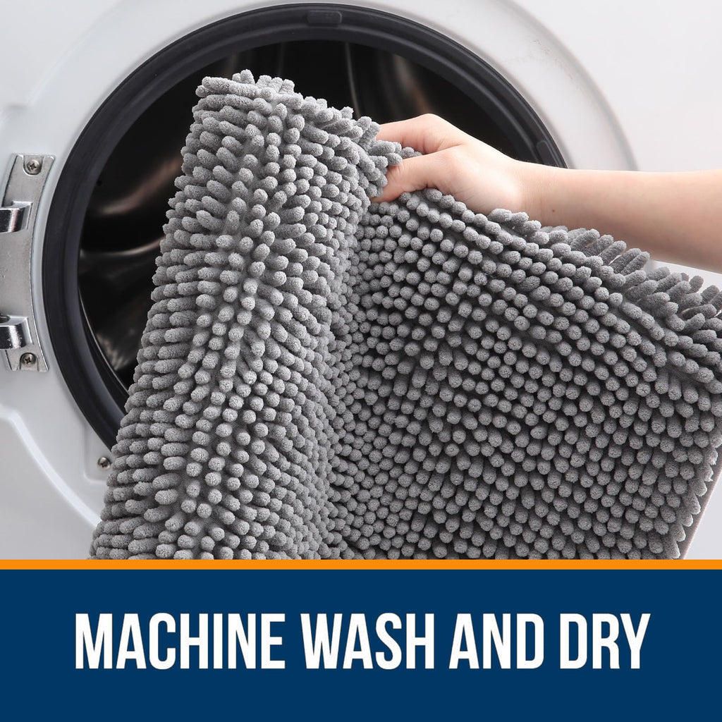 Extra Soft Absorbent Chenille Bath Rugs 30x20 H297