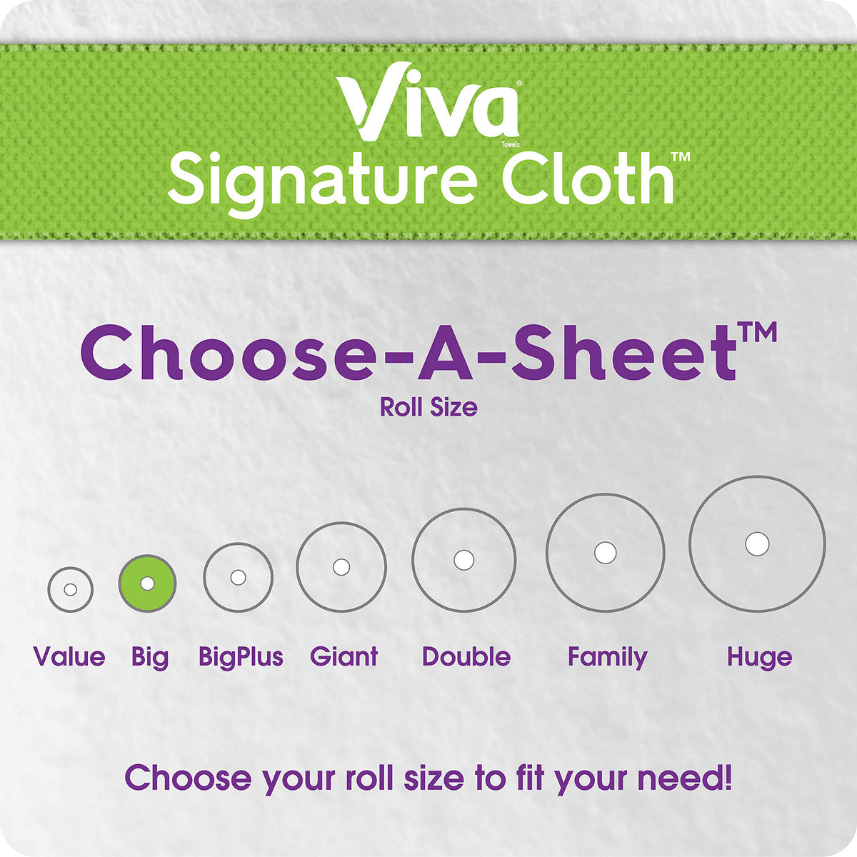 White Paper Towels, 6 Big Rolls J921796