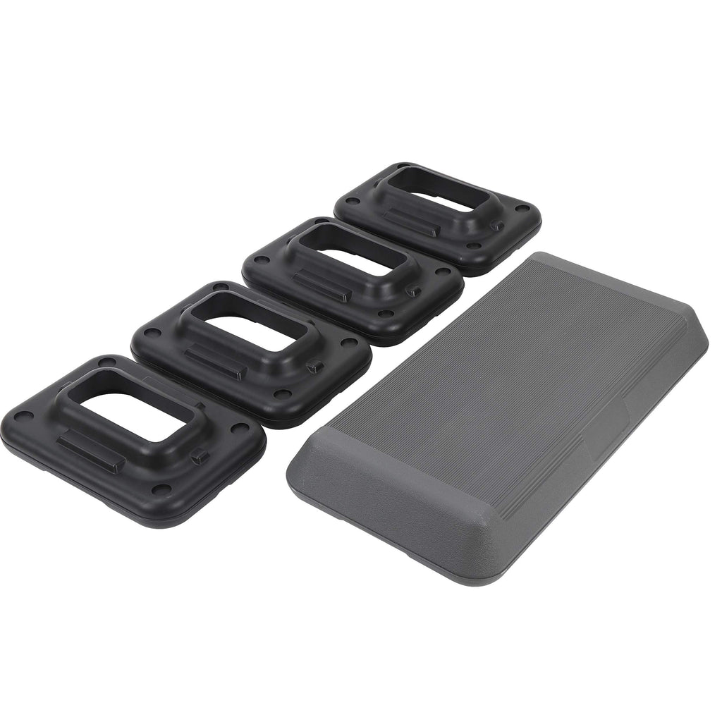28.5'' Exercise Aerobic Step Platform with 4 Risers N770