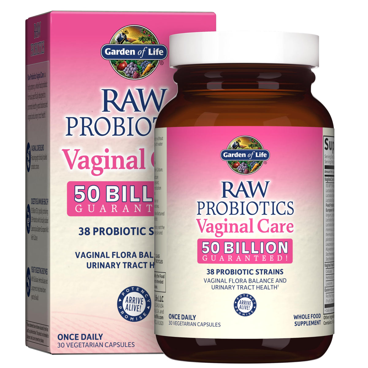 Probiotics Vaginal Care 50 Billion CFU Y6876