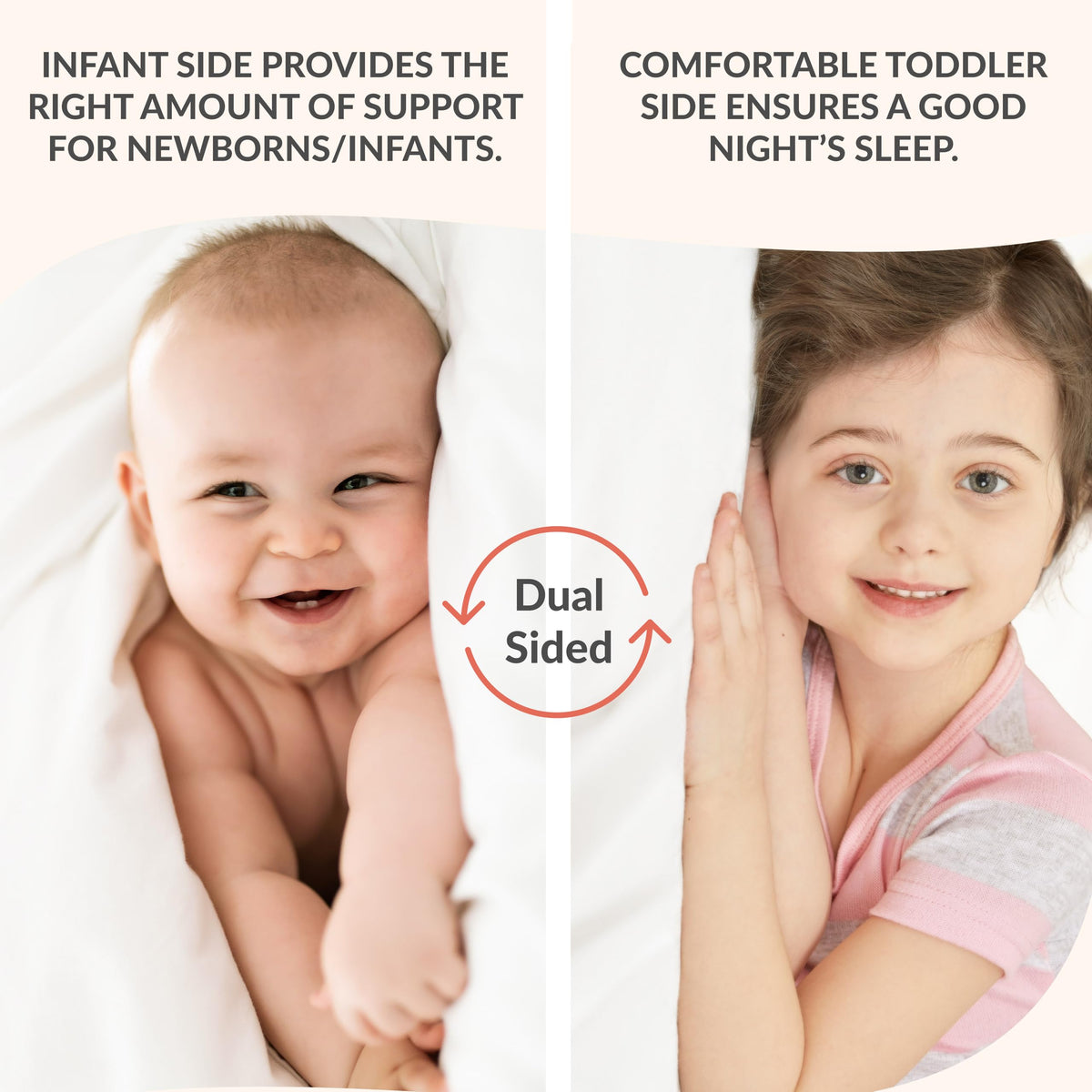2-in-1 Baby Crib Mattress C34536