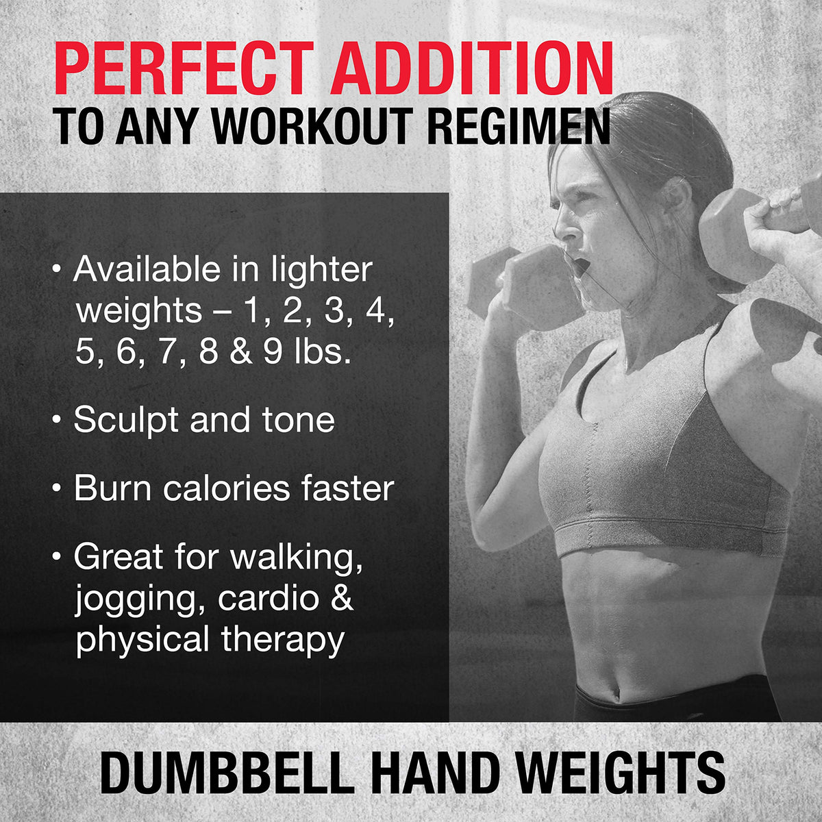 Vinyl Coated Dumbbells Set of 2 E574