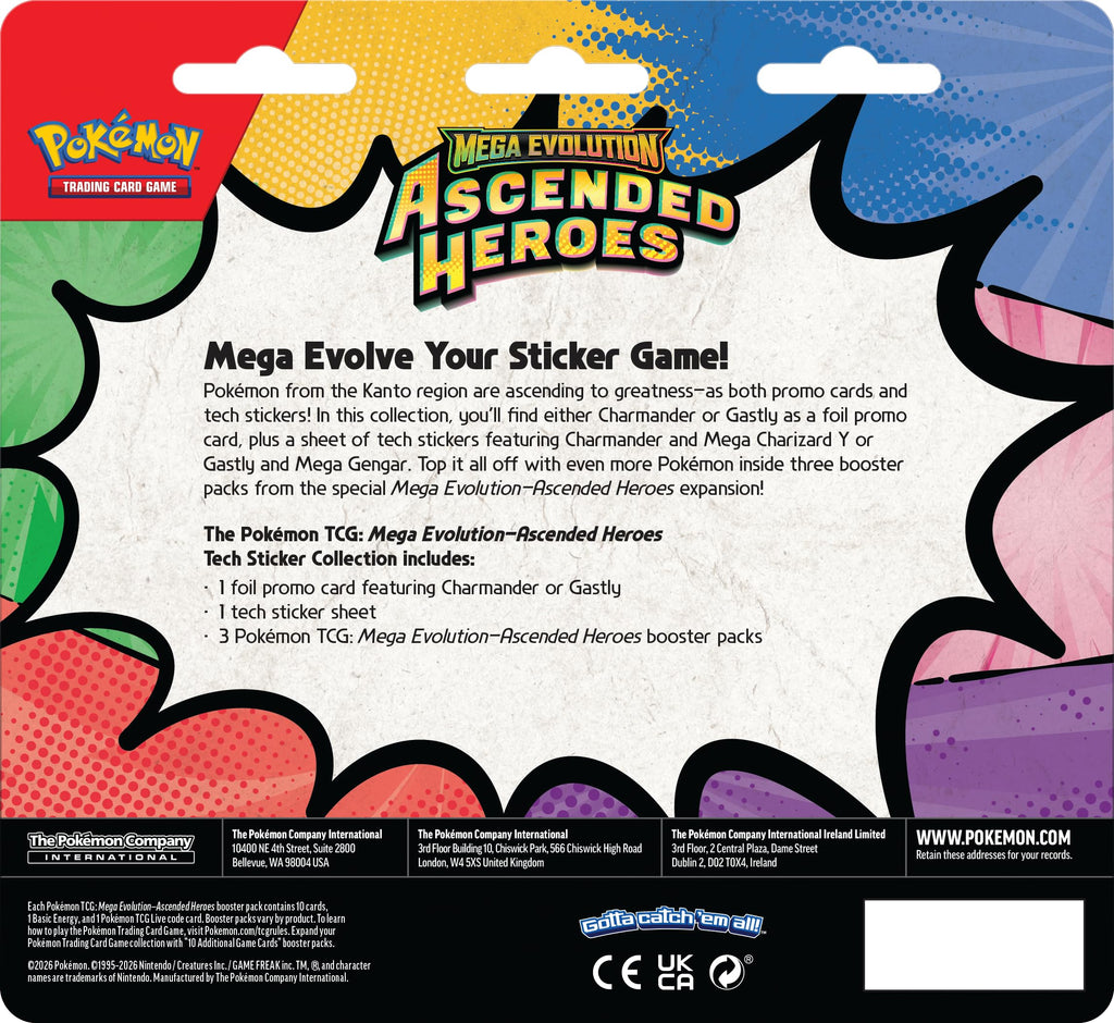 Pokémon TCG Tech Sticker Collection U137274
