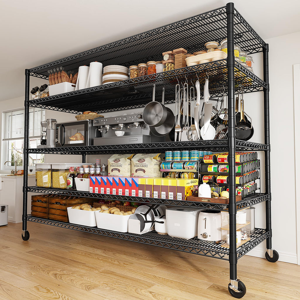85.7" 5-Tier Adjustable Garage Shelving P72950